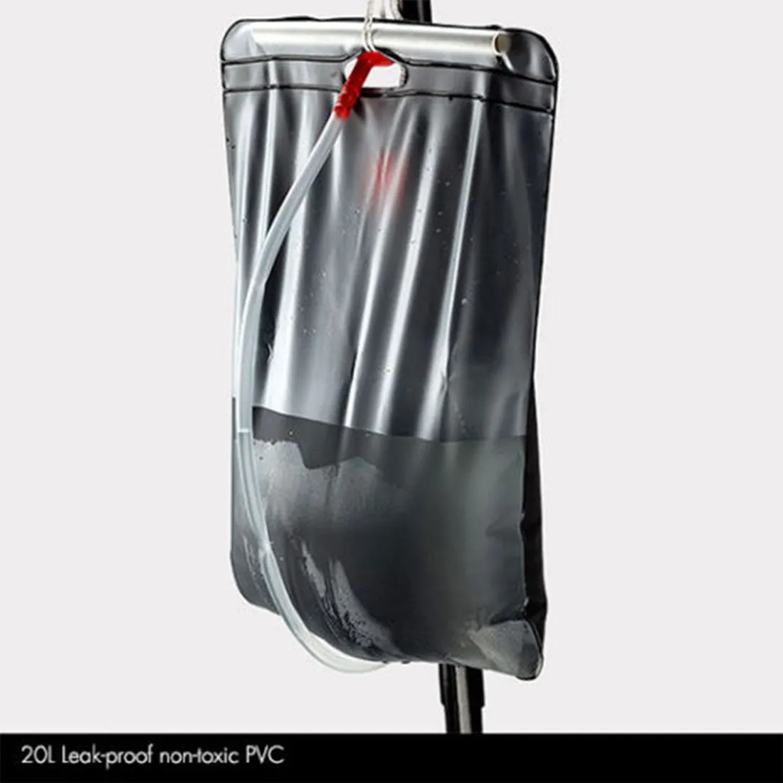 20L Craig Camp Shower Bag | Solar Heated Water Pipe | Portable Outdoor Shower