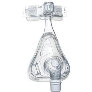Amara Full Face CPAP Mask, Petite with Reduced Size Headgear and Reduced Size Frame