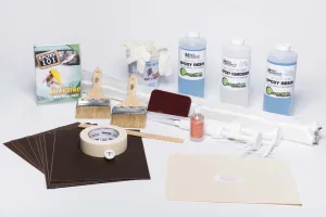 Beginner Surfboard/ SUP Fiberglassing Kit with Epoxy Resin