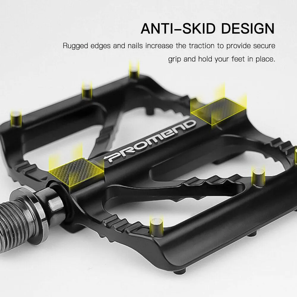 Bike Pedals Aluminum Alloy Bicycle Pedals Lightweight Non-slip Platform for Road Bicycle City Bicycle Folding Bike