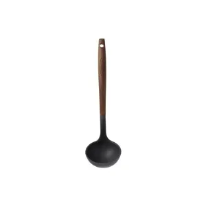 Carbonized Ash Ladle 12"