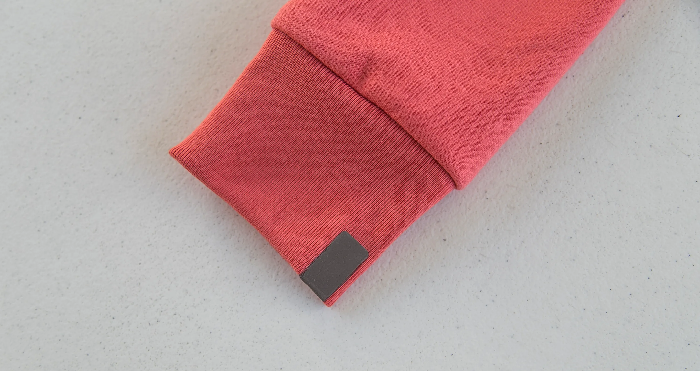 Cycling Sweatshirt (Reflective screen printing) - Coral