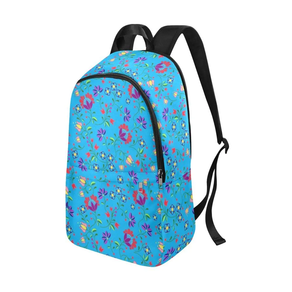 Fleur Indigine Ciel Fabric Backpack for Adult