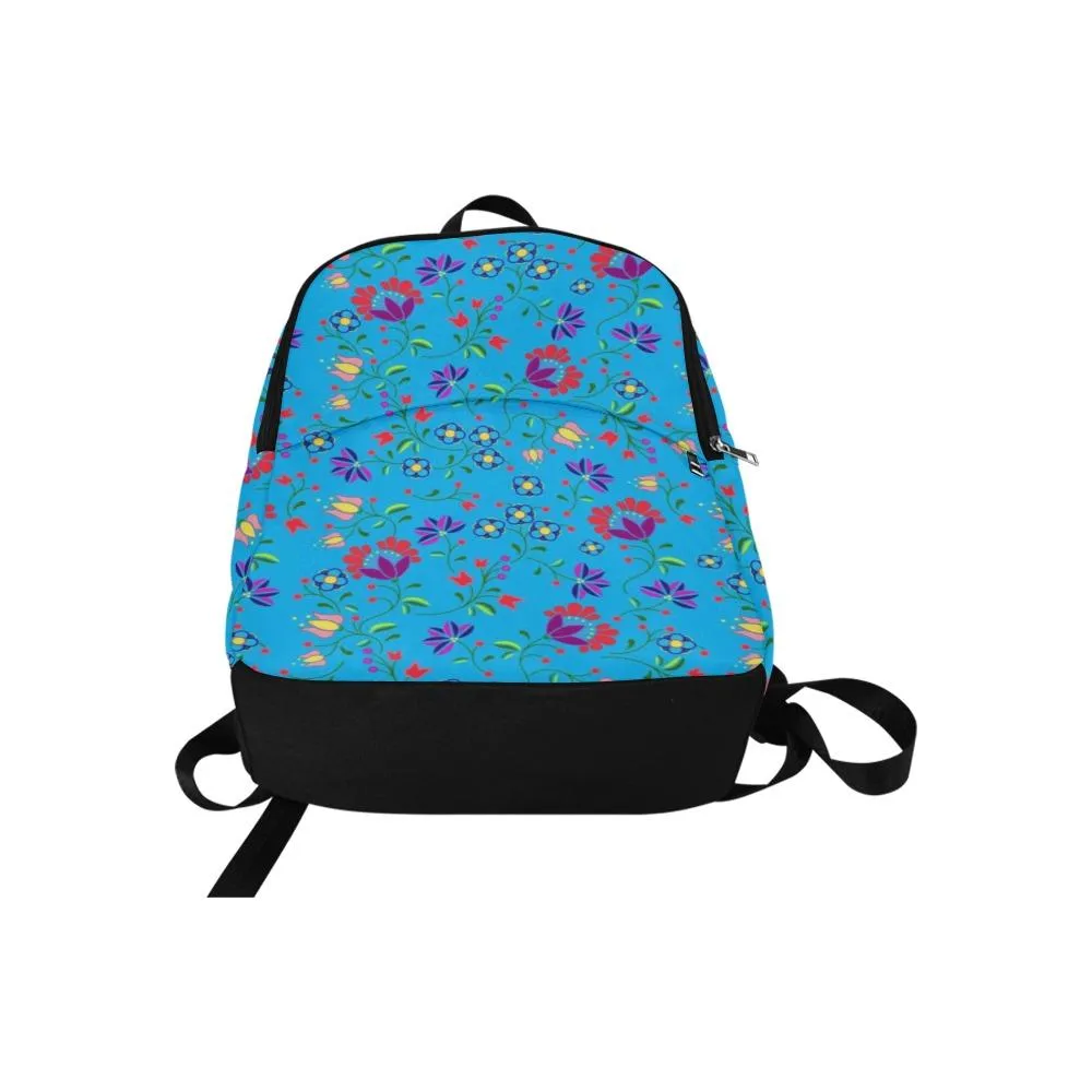 Fleur Indigine Ciel Fabric Backpack for Adult
