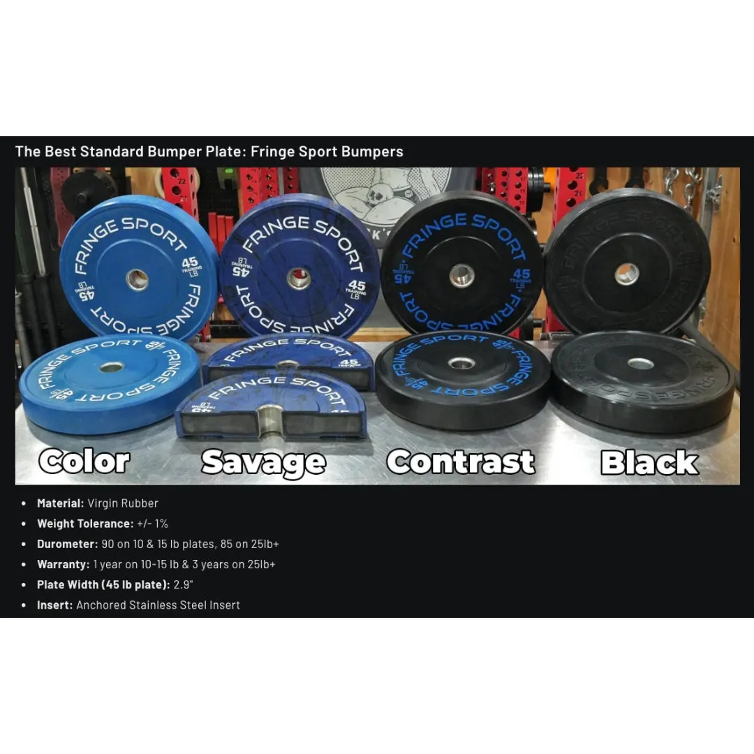 Fringe Sport Savage Bumper Plate Sets
