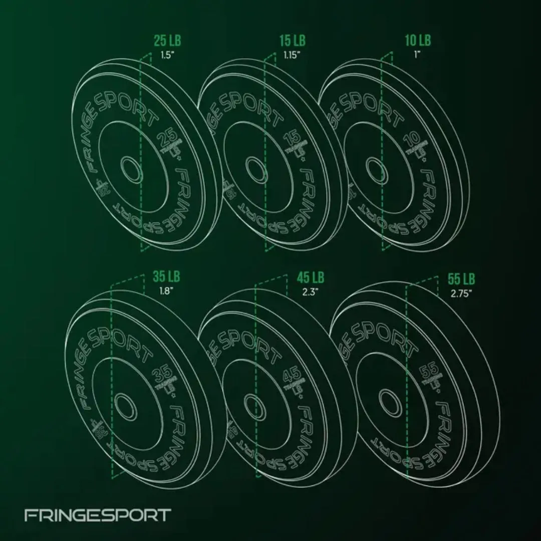 Fringe Sport Savage Bumper Plate Sets