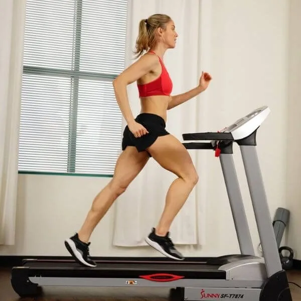 High Performance Treadmill with 15 Auto Incline Levels and Body Fat Function