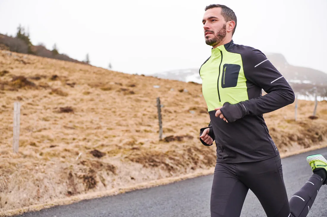 Kiprun Dry Men's Running Tights - Black
