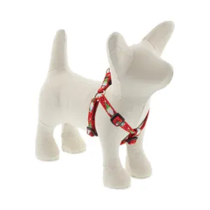 Lupine MicroBatch Step In Dog Harness 1/2" Wide 10"-13" Girth Size Gnomes