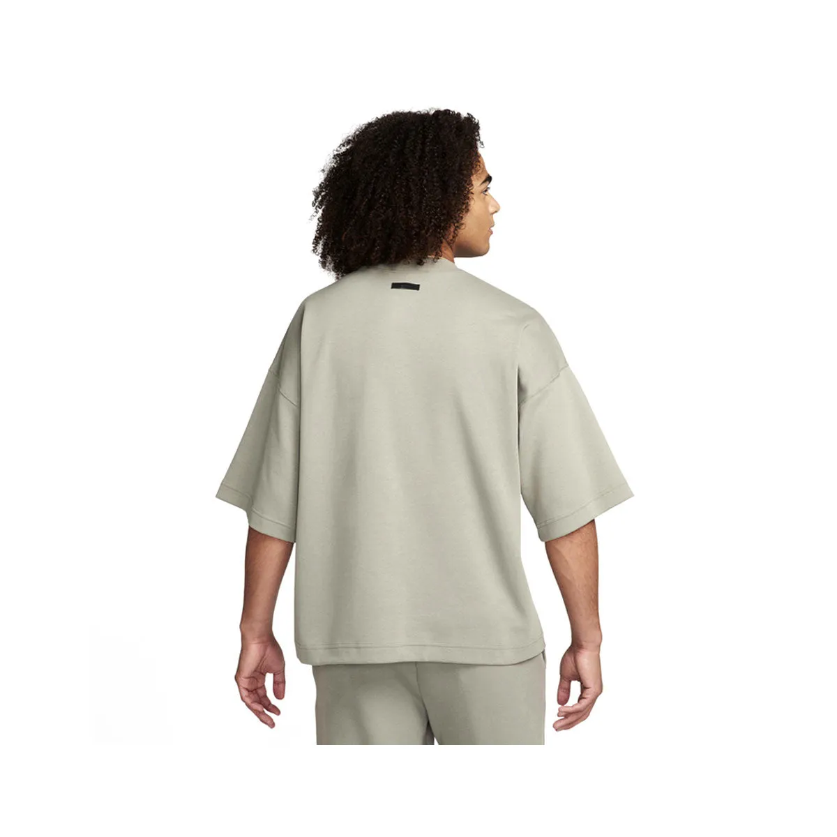 Nike Men's Sportswear Tech Fleece Re-Imagined Oversized Short-Sleeve Sweatshirt