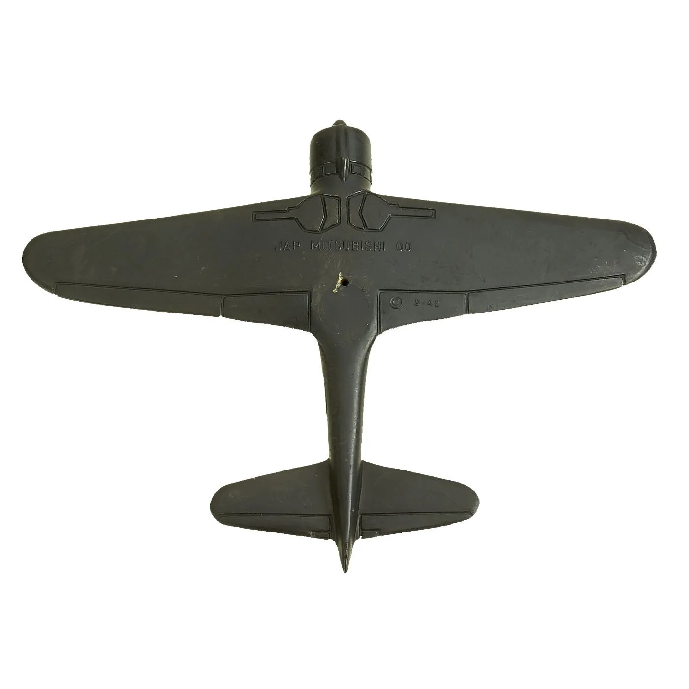 Original U.S. WWII 1942 Imperial Japanese Mitsubishi A6M Zero Recognition Model Airplane by Cruver