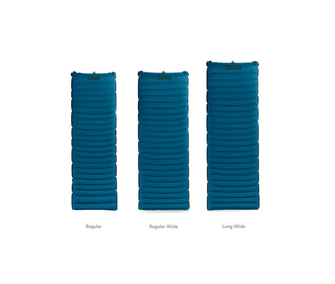 Quasar™ 3D Lightweight Insulated Sleeping Pad - Regular Wide, RV 3.3