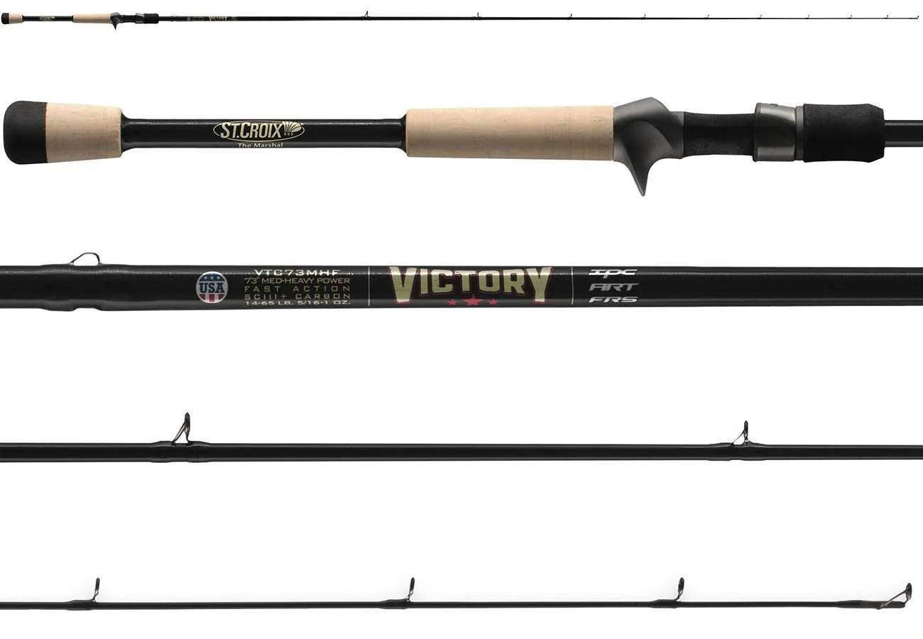 St. Croix Victory Bass Casting Rod - VTC71MHF