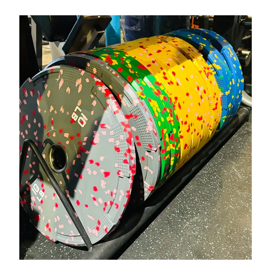 Warrior Fleck Easy-Grip Rubber Bumper Plates