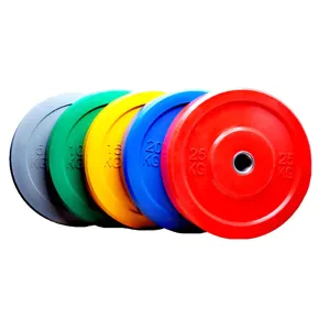 Warrior Olympic Color Bumper Plate Set (230lbs)