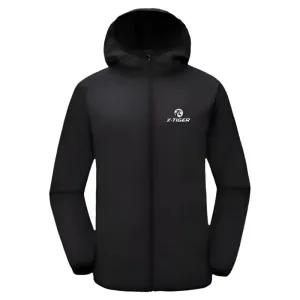 X-TIGER Windproof Reflective Cycling Jersey MTB Bike Bicycle Windcoat Super Light Sunscreen Hiking Jacket Cycling Sports Clothes